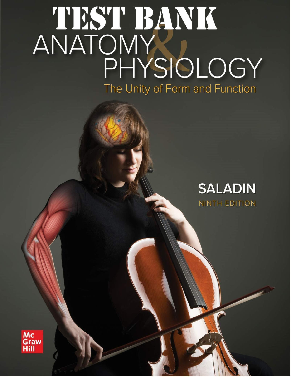 Anatomy and Physiology: The Unity of Form and Function 9th Edition by Kenneth Saladin. All Chapters 1-29 | TEST BANK.